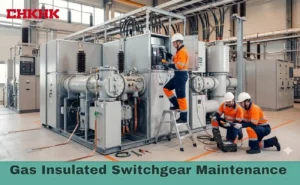 Gas insulated switchgear maintenance