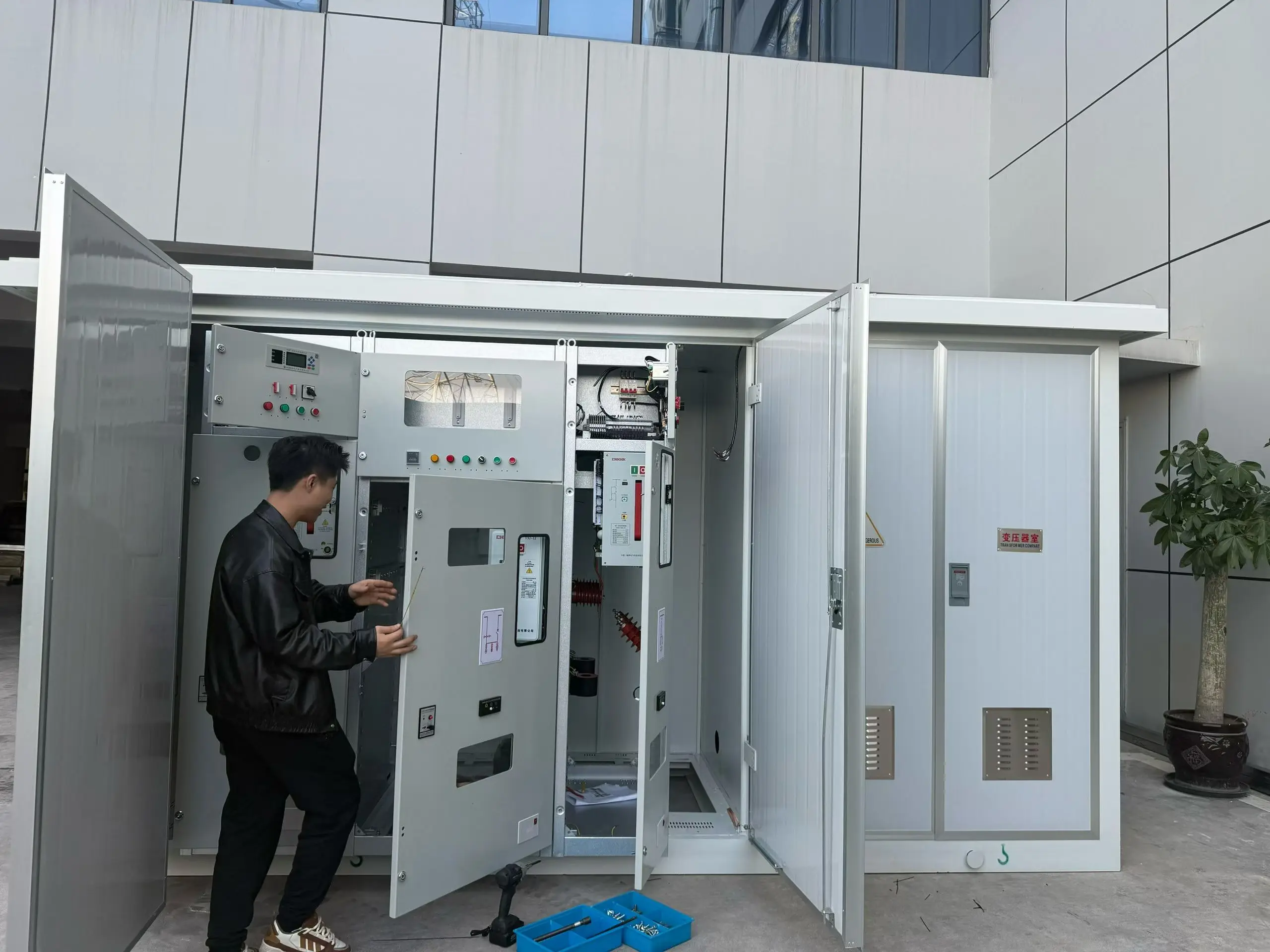 Custom Outdoor Unit Assembly